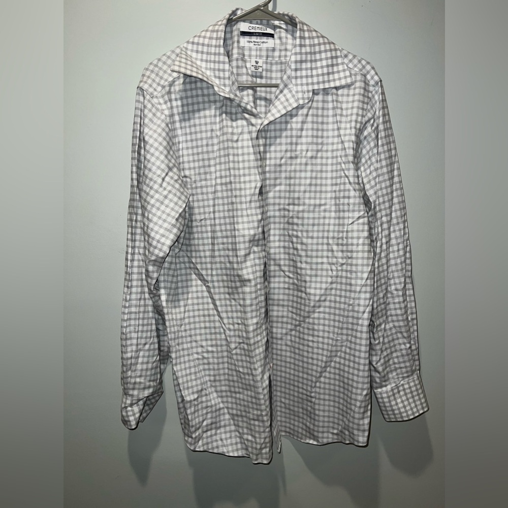 Cremiux Slim fit men’s button up shirt